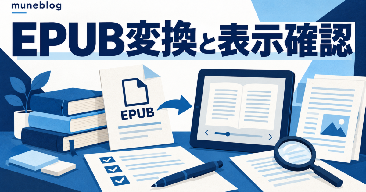 EPUBへの変換方法と、Googleドキュメント・Word原稿から楽天Kobo出版へ進む準備